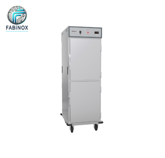 Commercial Holding Cabinet HC15-4S – 15 Tingkat, Pintu Stainless Steel, 1,8 kW | Fabinox