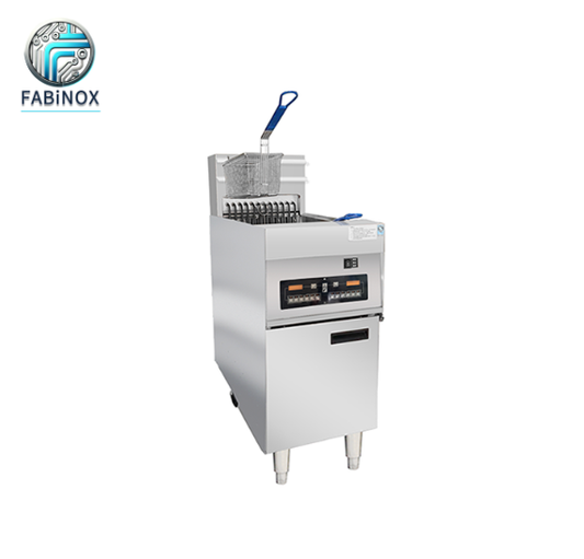Floor standing electric fryer - computer control FEC18-1